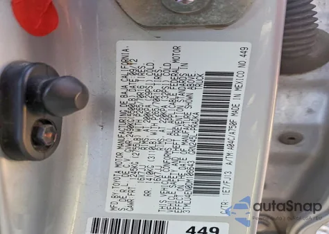 2013 Toyota Tacoma Double Cab z USA, uszkodzony, nr VIN 3TMLU4EN0DM106643